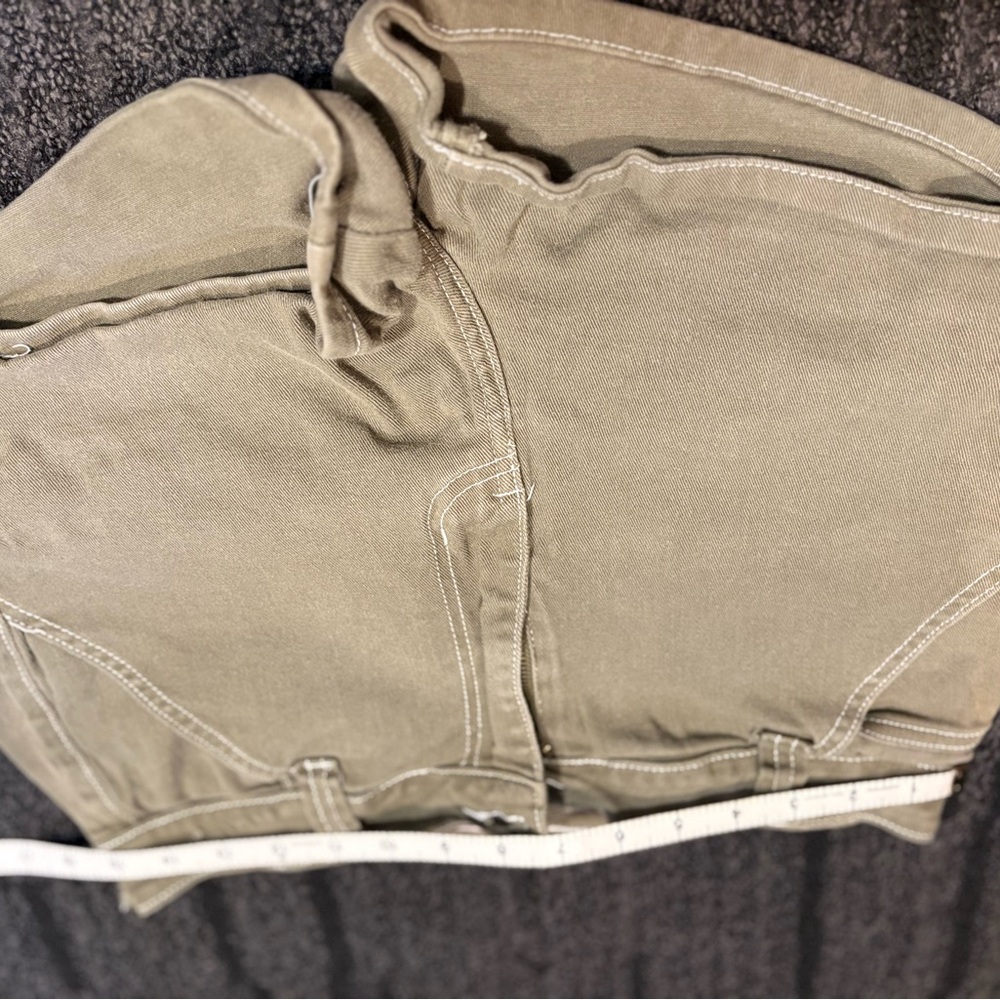 Casual Tan Jean Shorts for Women